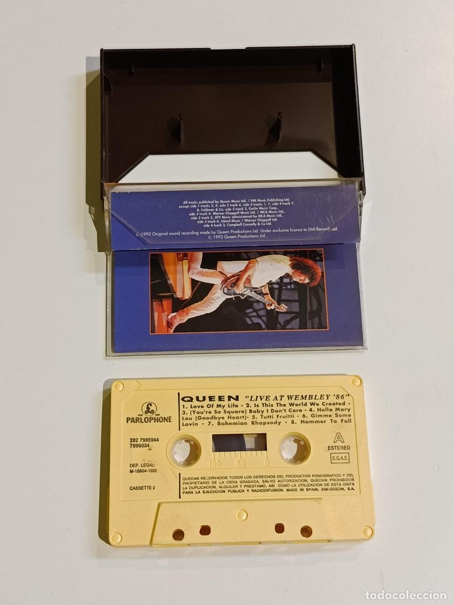 Casetes antiguos: Lote 3 cassette Queen - Foto 5