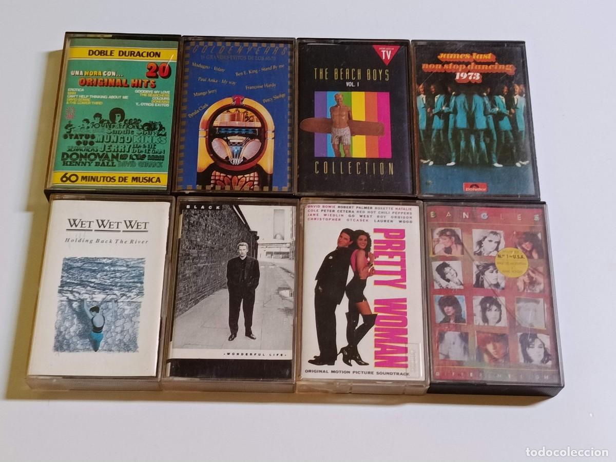 Casetes antiguos: Lote 8 cassette variados