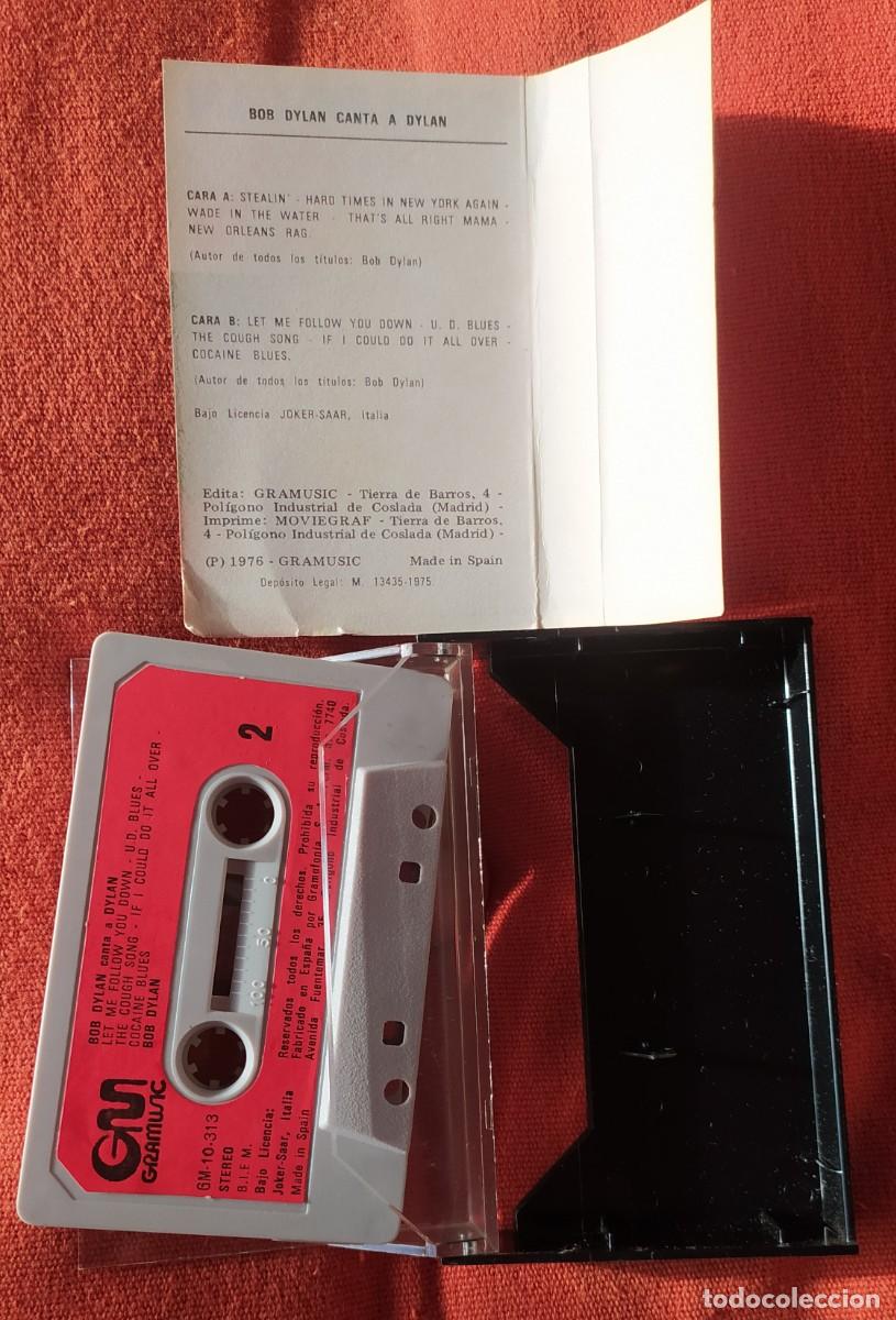Casetes antiguos: cinta casette Bob Dylan canta a Dylan - Foto 2