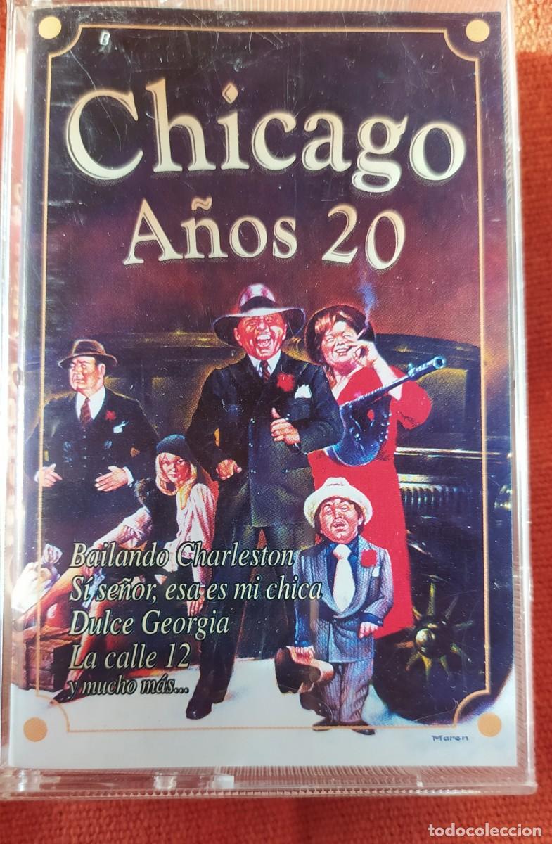 Casetes antiguos: cinta casette Chicago a&ntilde;os 20