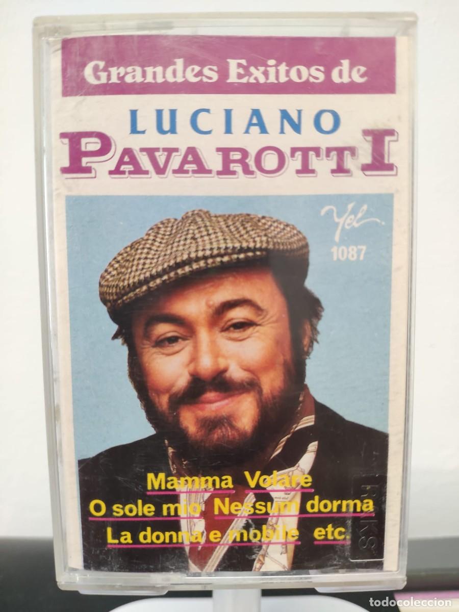 Casetes antiguos: Luciano Pavarotti - Grandes &Eacute;xitos (Cassette) - Foto 2