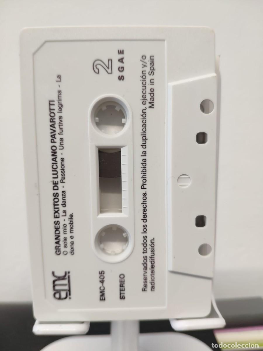 Casetes antiguos: Luciano Pavarotti - Grandes &Eacute;xitos (Cassette) - Foto 3