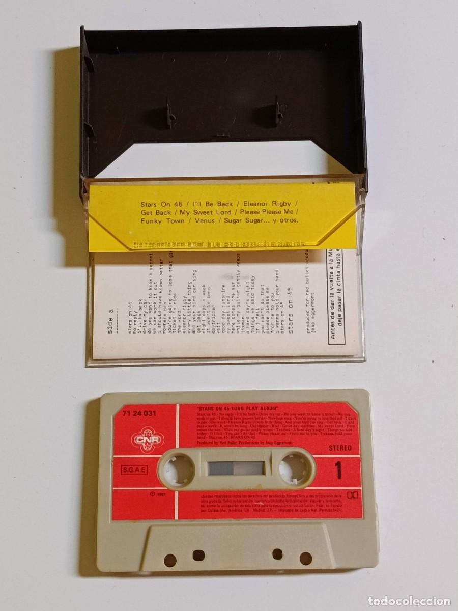 Casetes antiguos: Cassette Stars on 45 Long play - Foto 3