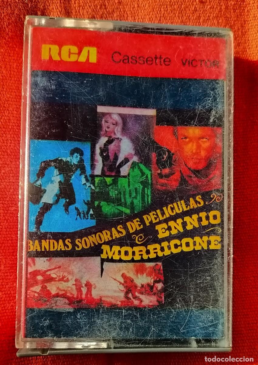 Casetes antiguos: cinta casette Ennio Morricone. bandas sonoras de pel&iacute;cula