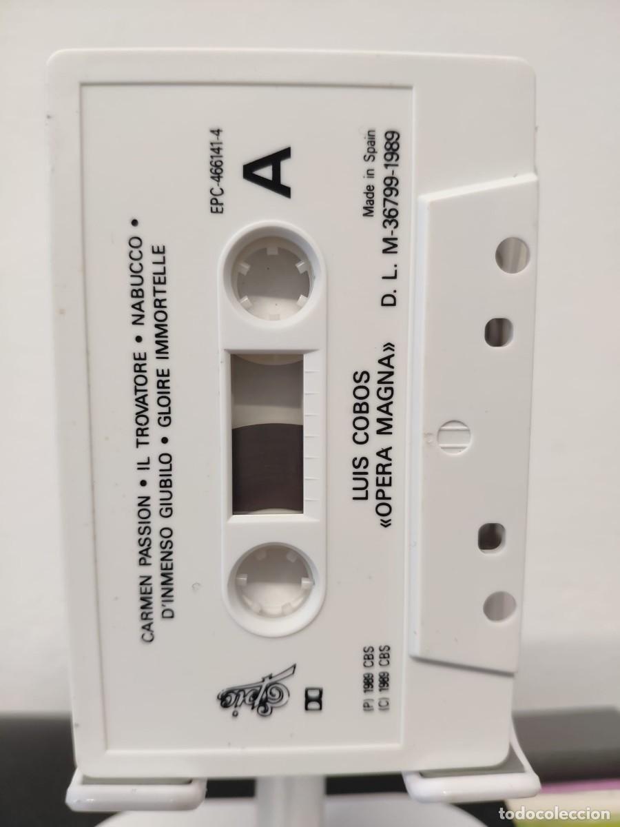 Casetes antiguos: Luis Cobos - Opera Magna (Cassette) 1 - Foto 3