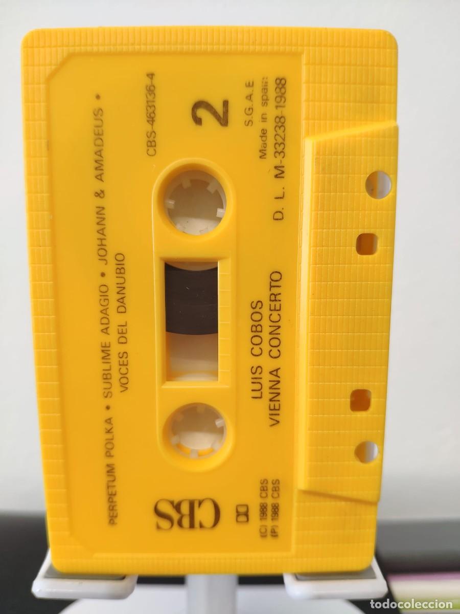 Casetes antiguos: Luis Cobos - Vienna Conerto (Cassette) 2 - Foto 2