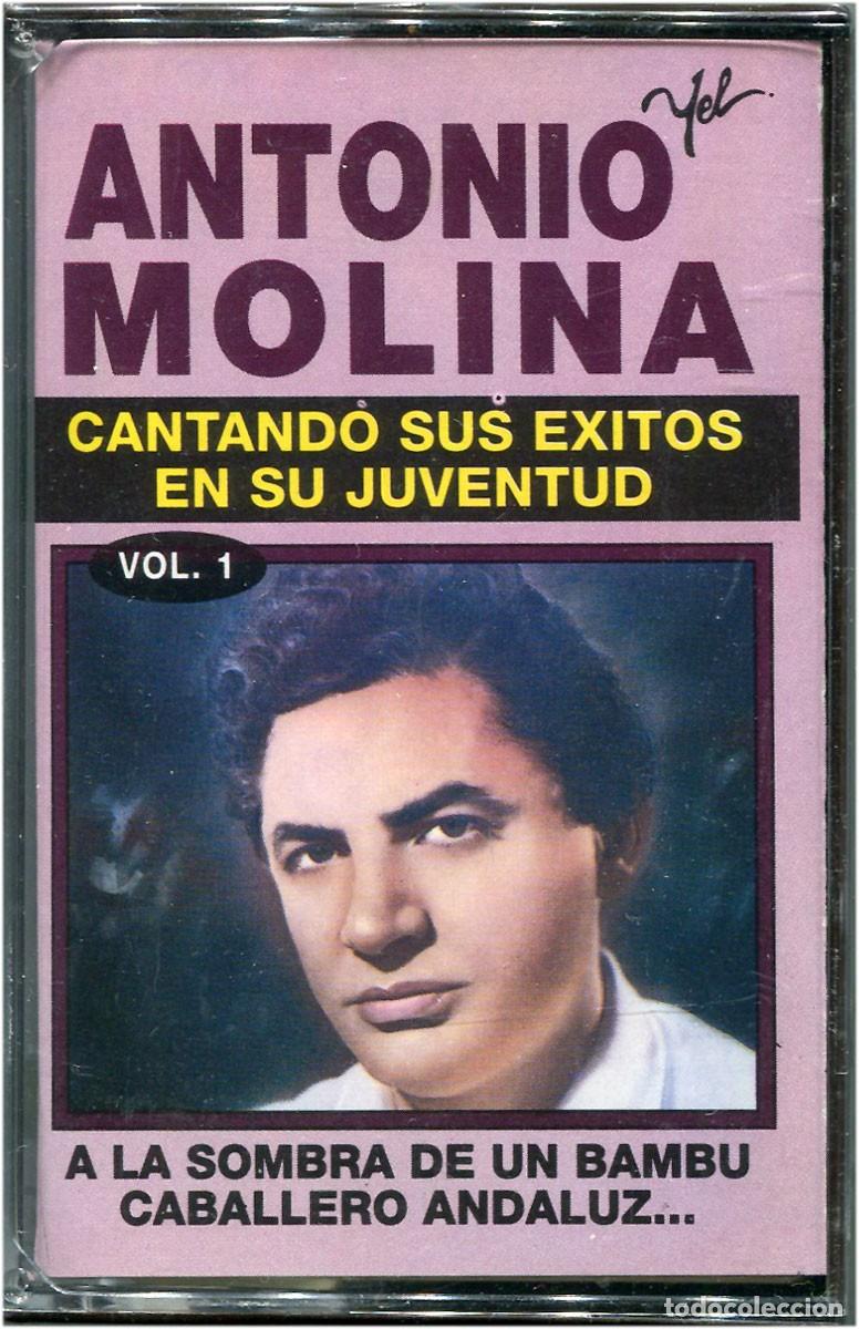 Casetes antiguos: Antonio Molina - Cantando sus exitos en su juventud Vol. 1 - Cassette Spain 1992 - Precintado