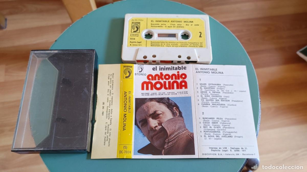 Casetes antiguos: ANTONIO MOLINA-CASETE EL INIMITABLE - Foto 1