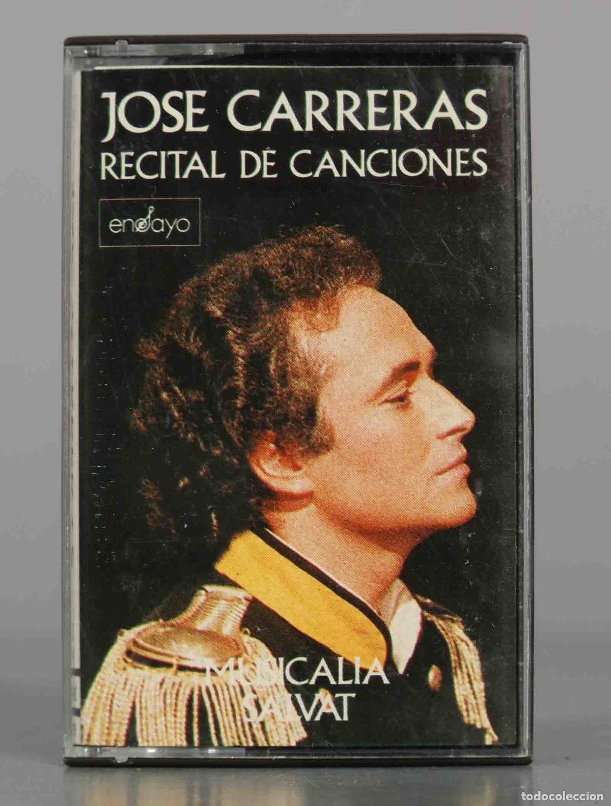 Casetes antiguos: CASSETTE JOSE CARRERAS RECITAL DE CANCIONES