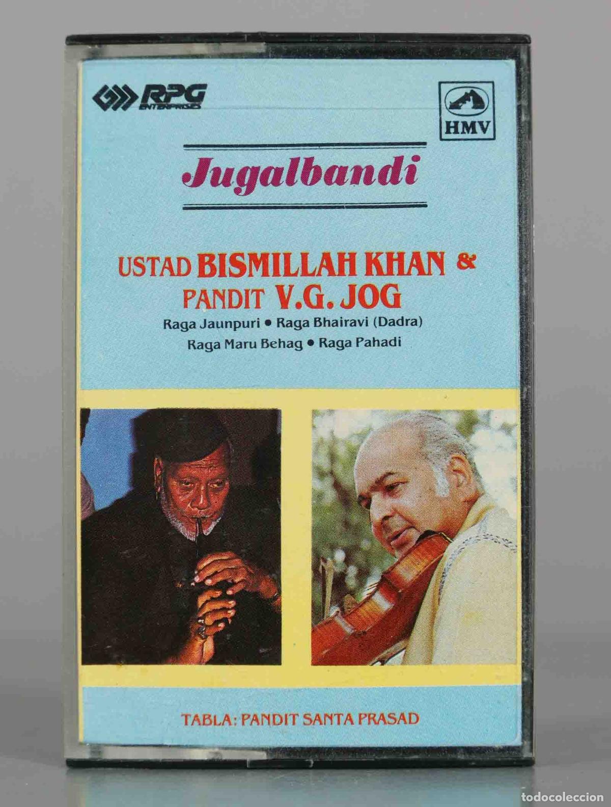 Casetes antiguos: CASSETTE. Jugalbandi USTAD BISMILLAH KHAN and PANDIT V.G. JOG