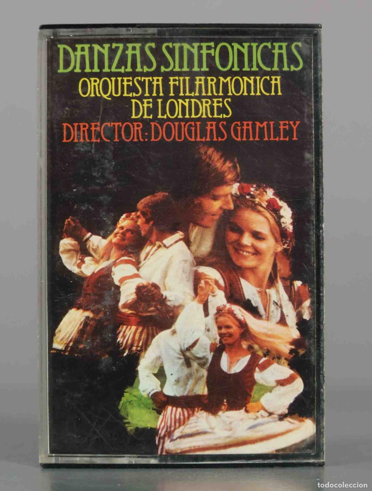 Casetes antiguos: CASSETTE. DANZAS SINFONICAS ORQUESTA FILARMONICA DE LONDRES DIRECTOR: DOUGLAS GAMLEY