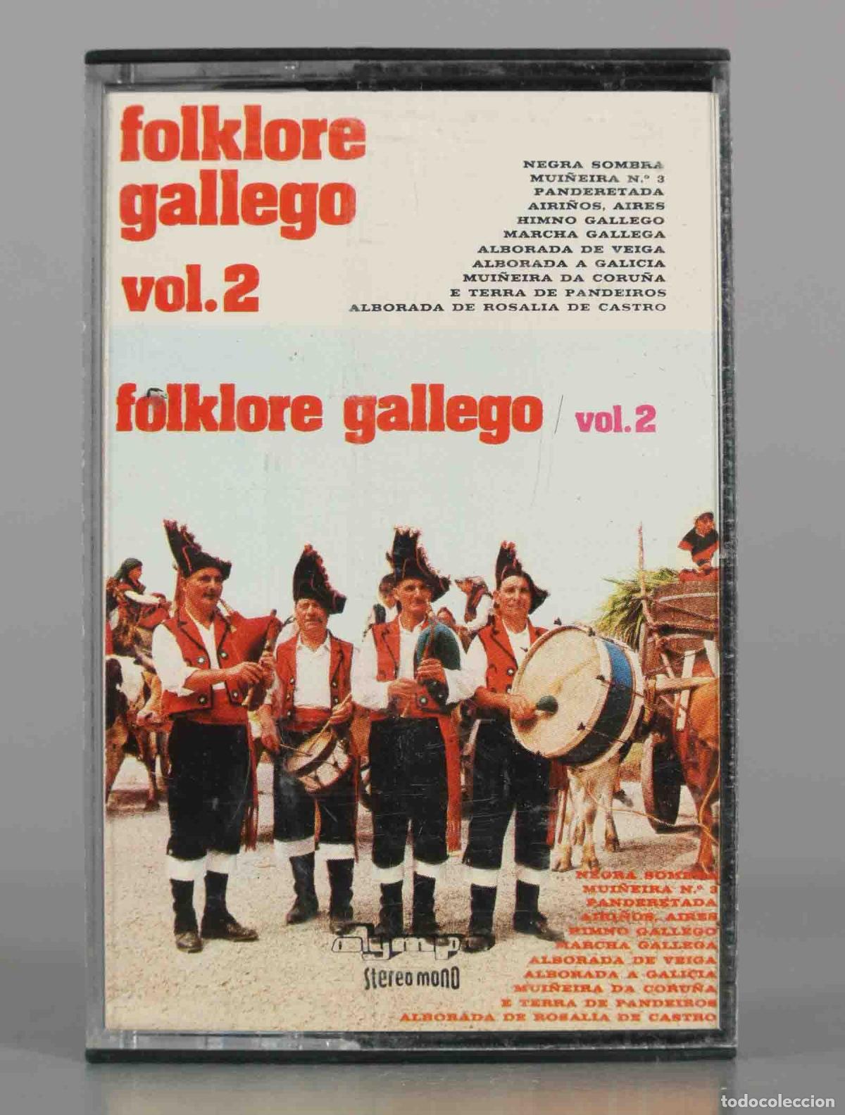 Casetes antiguos: CASSETTE. folklore gallego VOL 2 - Foto 1