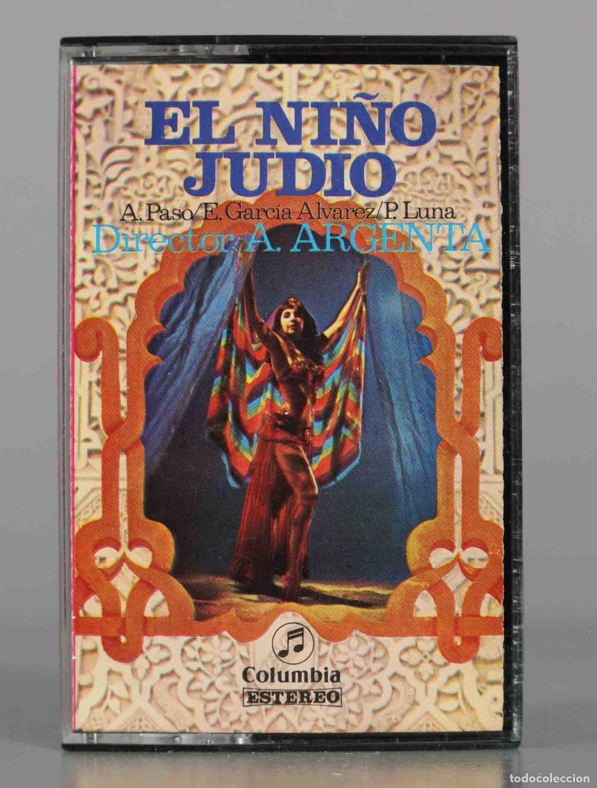 Casetes antiguos: CASSETTE. El Ni&ntilde;o Jud&iacute;o - Pablo Luna, Antonio Paso, Enrique Garc&iacute;a &Aacute;lvarez - Ata&uacute;lfo Argenta, Ana M