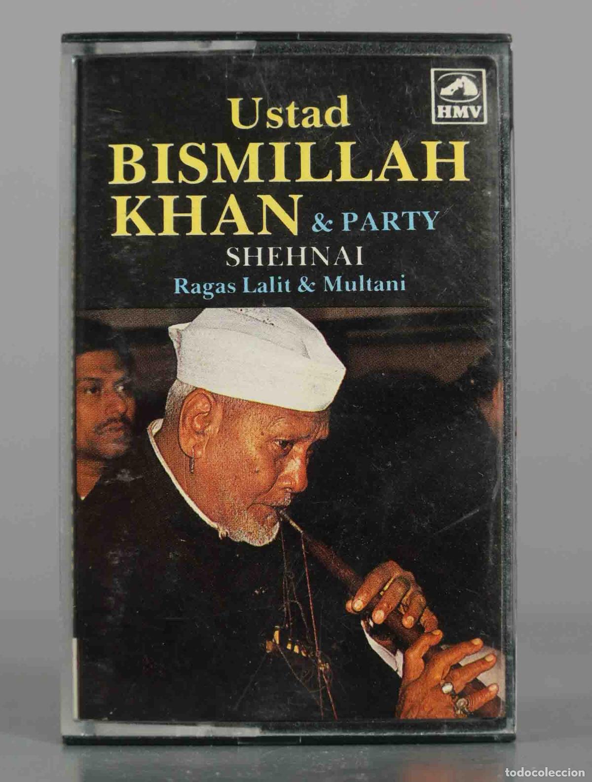Casetes antiguos: CASSETTE. Ustad BISMILLAH KHAN and PARTYSHEHNA&Iota; Ragas Lalit and Multani