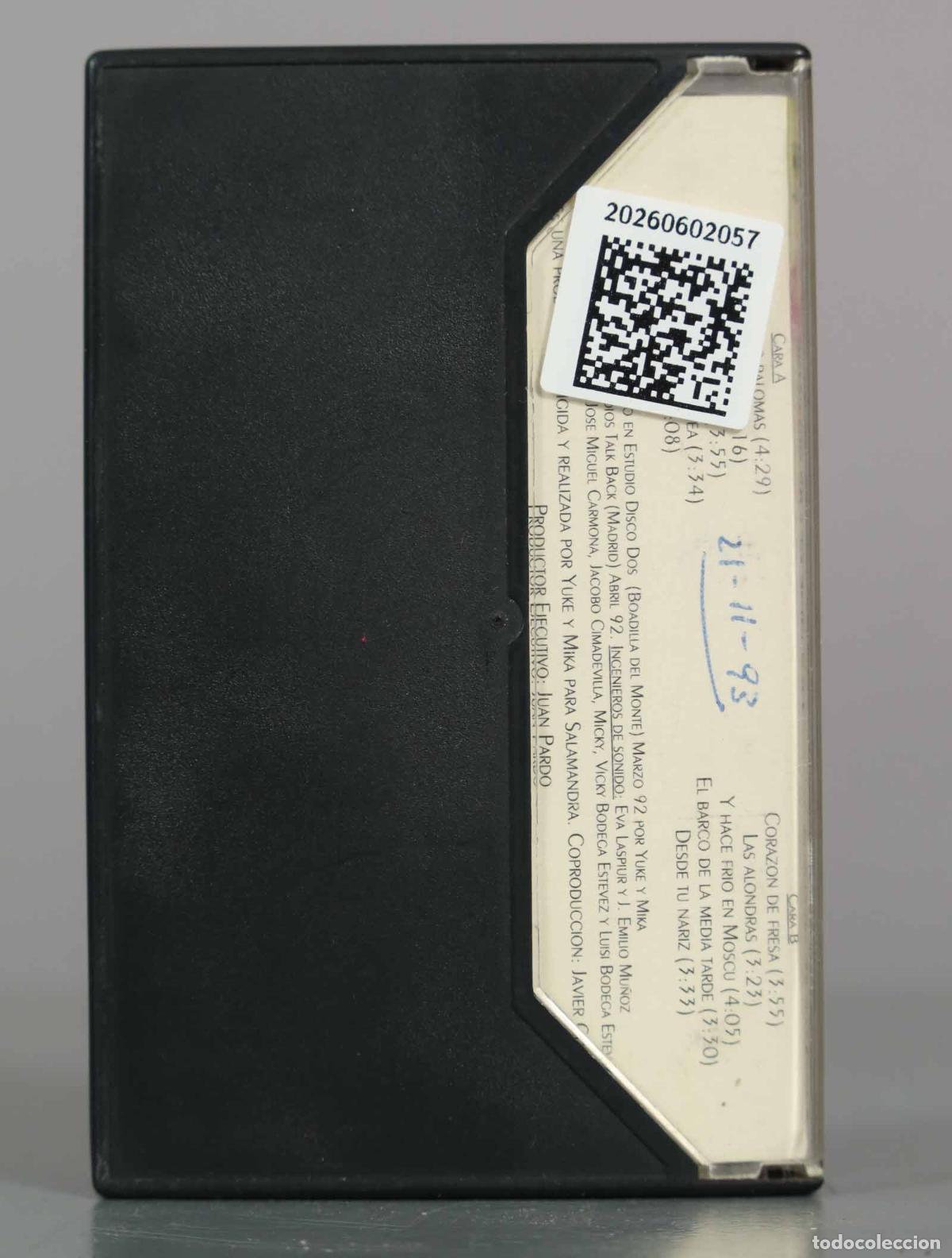 Casetes antiguos: CASSETTE. Javier Cuenca. LA CIUDAD DE LAS PALOMAS - Foto 2