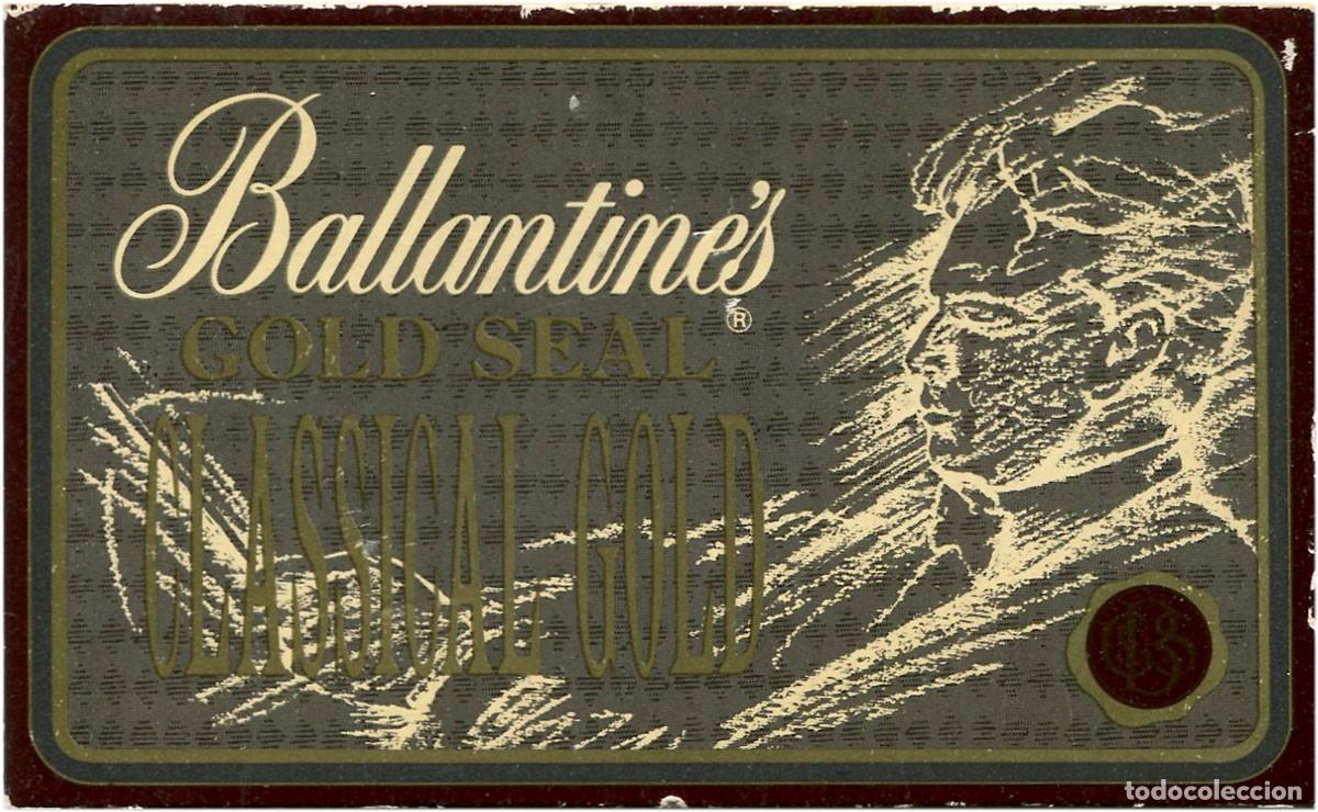 Casetes antiguos: Various - Ballantine's Gold Seal Classical Gold - Cassette promo UK 1992 - Polygram Special Products