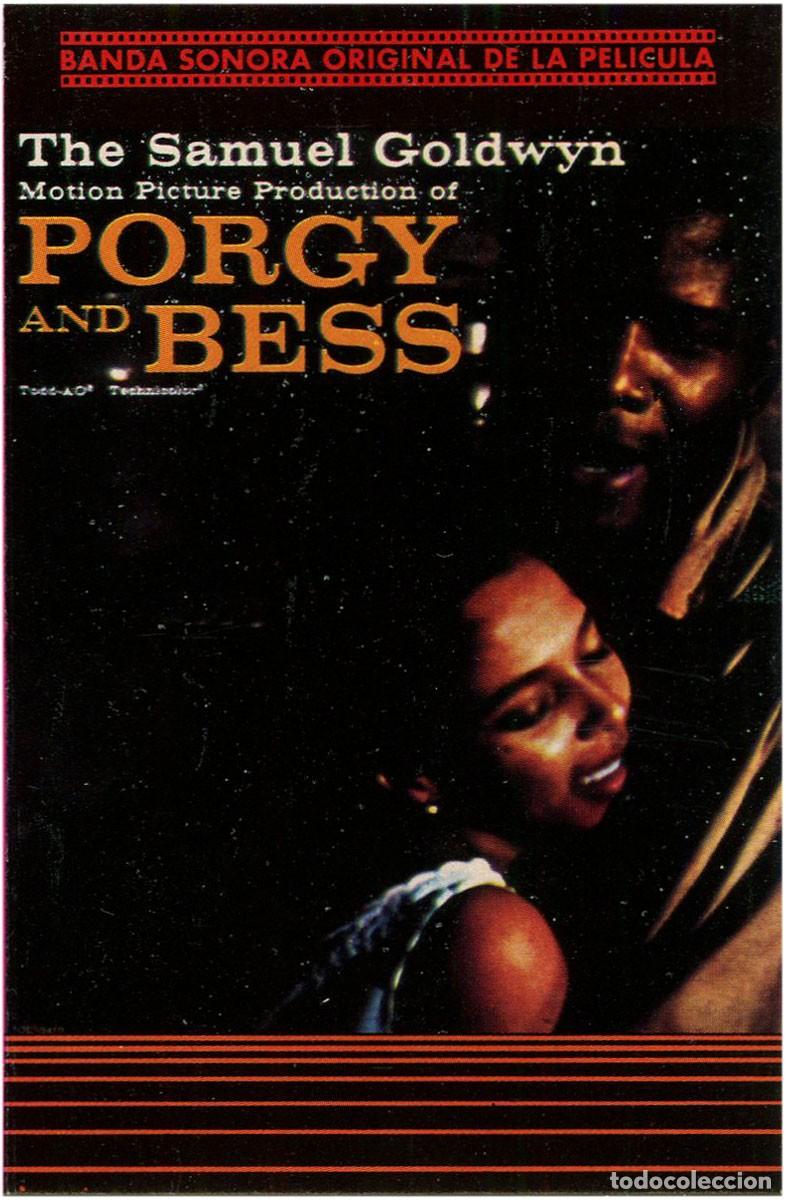 Casetes antiguos: Samuel Goldwyn - Porgy And Bess (BSO) - Cassette Spain 1982 (Re) - CBS 40-70007 - EX/VG+