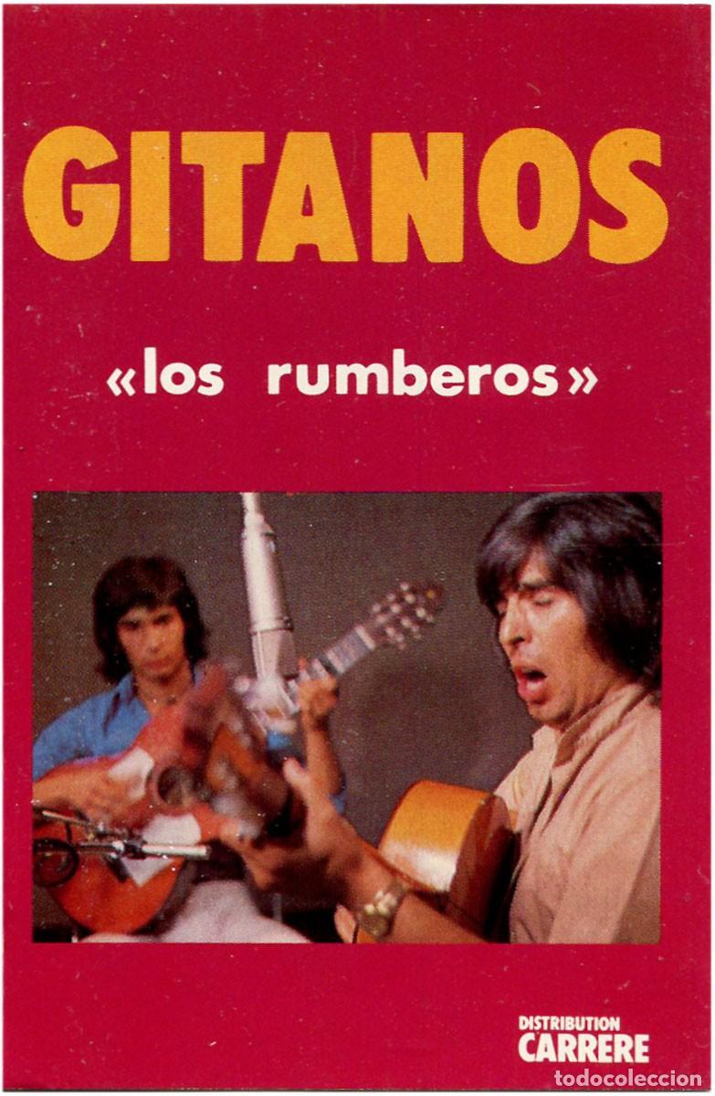 Casetes antiguos: Los Rumberos - Gitanos - Cassette France 1979 - Pierre Verany PV110791 - VG/EX