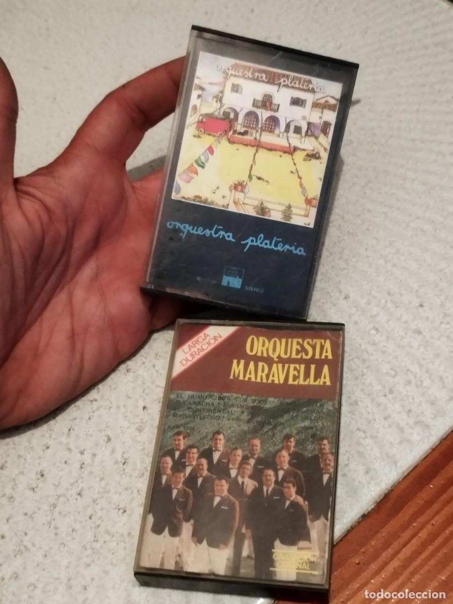 Alte Kassetten: Orquesta maravella y plateria, ver fotos. Dos Cinta, cassette.