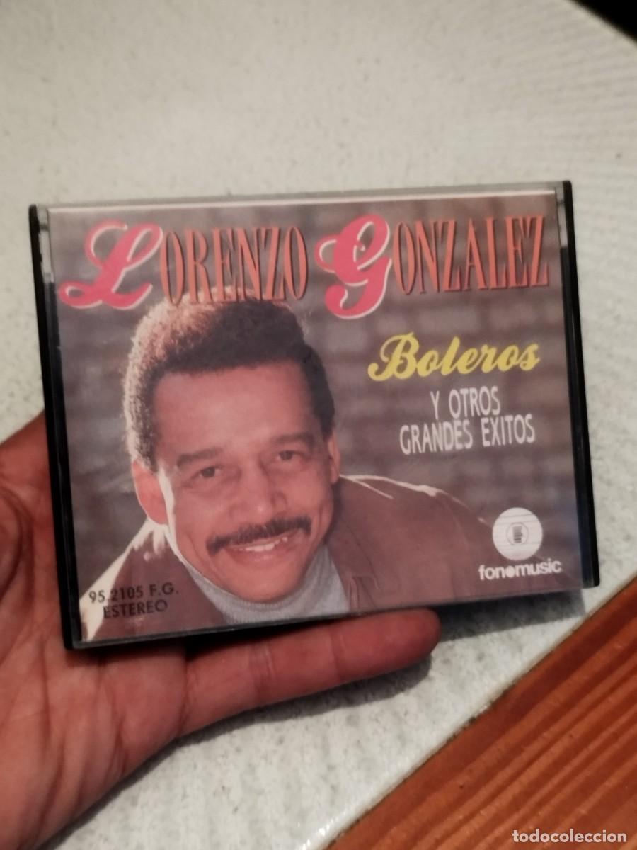 Cassettes Anciennes: Lorenzo Gonz&aacute;lez &ndash; Boleros y Otros Grandes Exitos. Doble cassette. Lat&iacute;n, bolero.