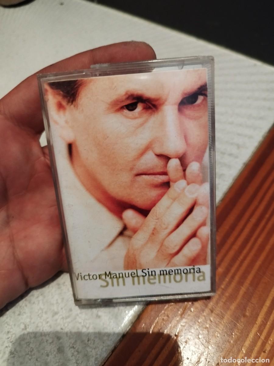 Cassetes antigas: V&iacute;ctor Manuel, sin memoria. Cinta, cassette.