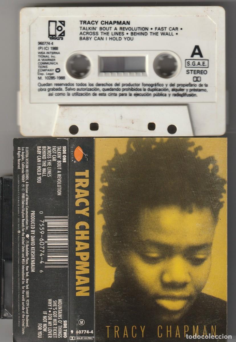 Casetes antiguos: TRACY CHAPMAN - TRACY CHAPMAN (CASSETTE ELEKTRA 1988 ESPA&Ntilde;A)