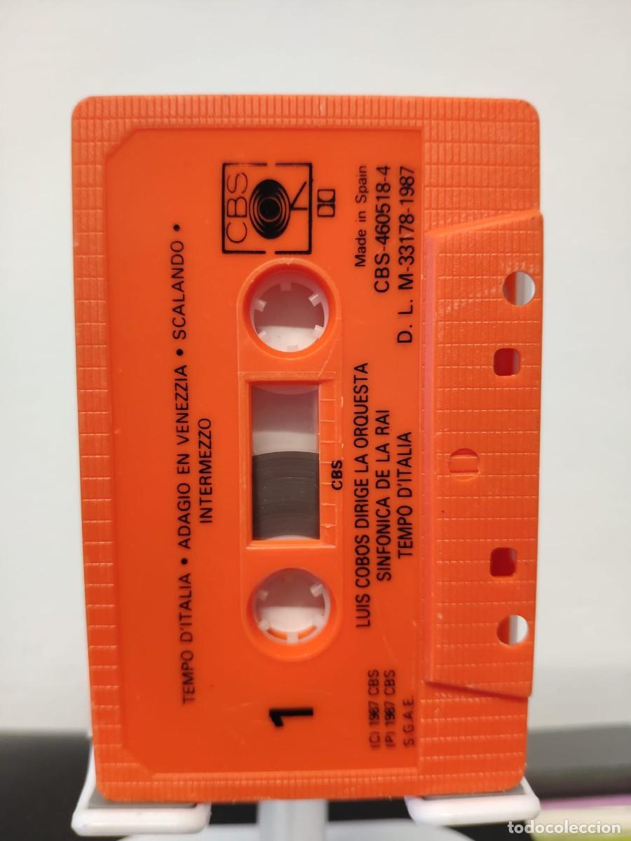 Casetes antiguos: Luis Cobos - Tempo dItalia (Cassette) 2 - Foto 3