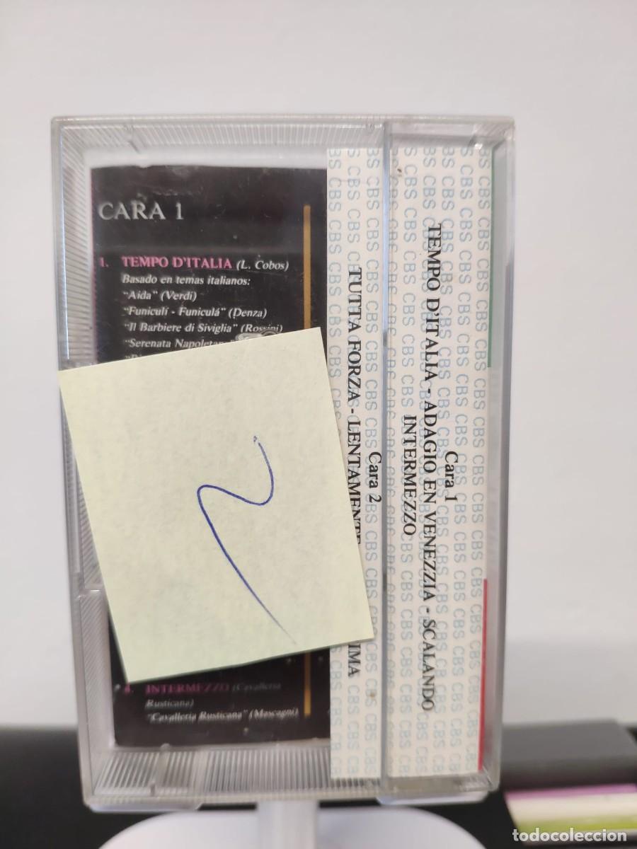 Casetes antiguos: Luis Cobos - Tempo dItalia (Cassette) 2 - Foto 4