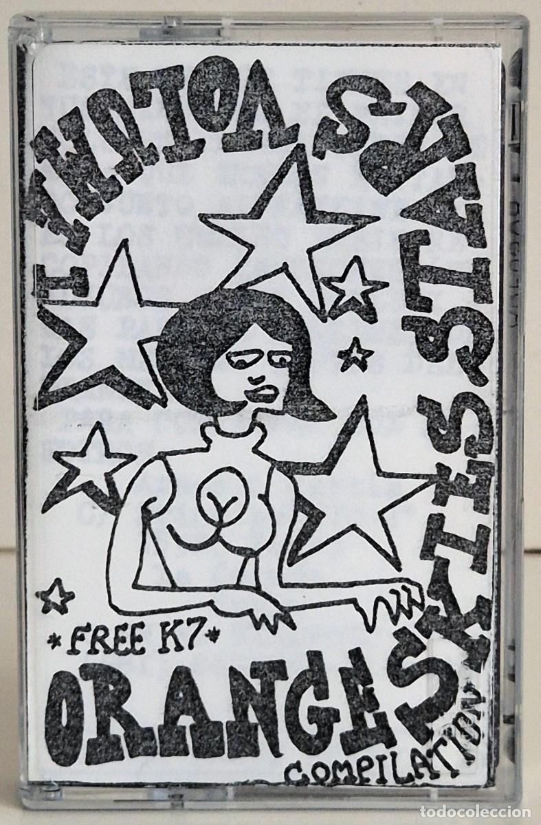 Casetes antiguos: Orange Skies Stars Volume I. Sampler del fanzine en formato cassette