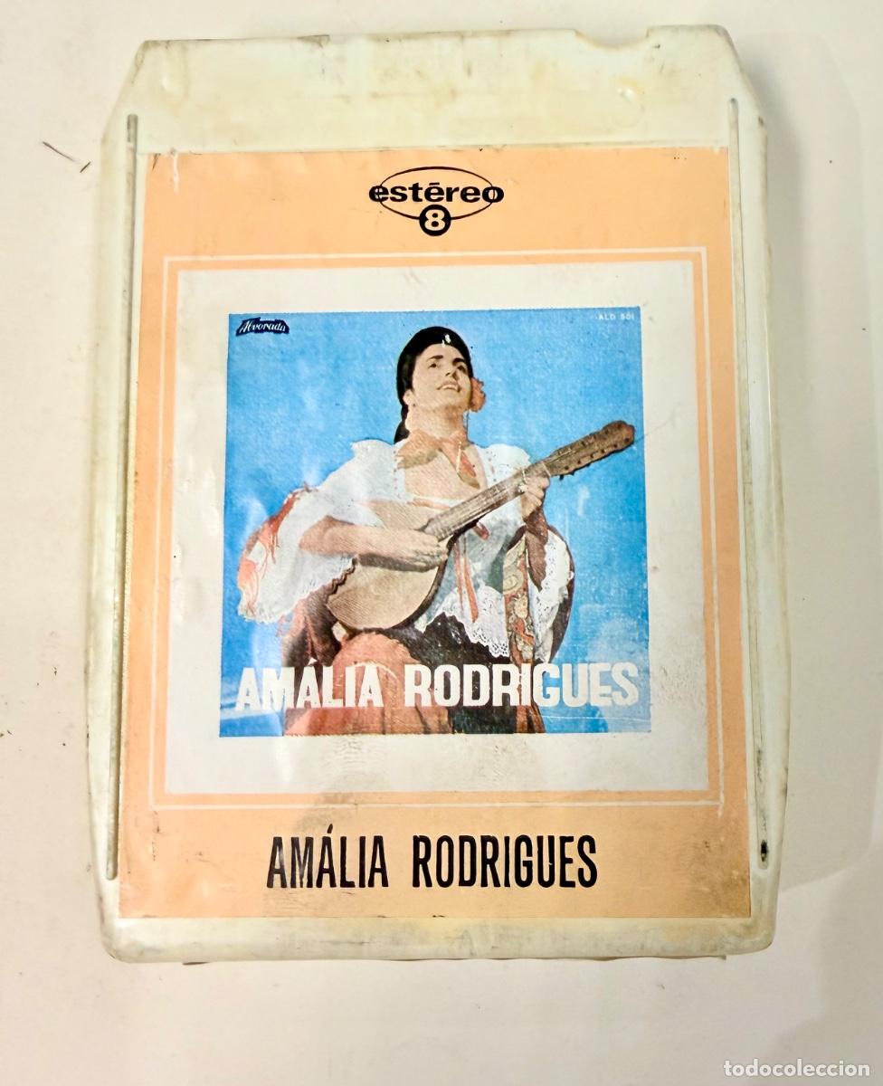Casetes antiguos: Cartucho 8 pistas - Amalia Rodrigues - Fados