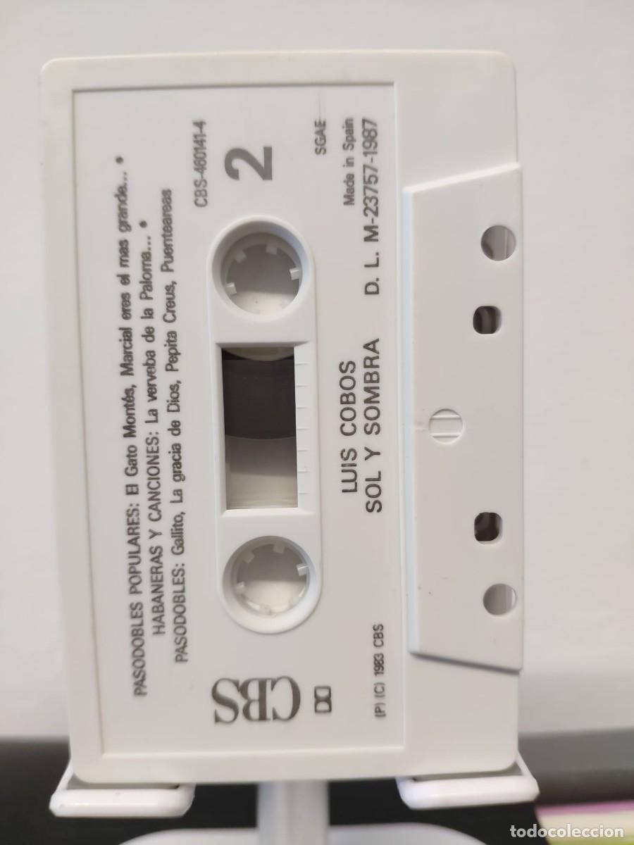 Casetes antiguos: Luis Cobos - Sol y Sombra (Cassette) 1 - Foto 2