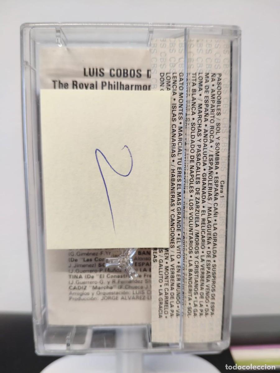 Casetes antiguos: Luis Cobos - Sol y Sombra (Cassette) 2 - Foto 4