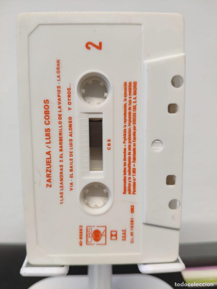 Casetes antiguos: Luis Cobos - Zarzuela (Cassette) - Foto 2