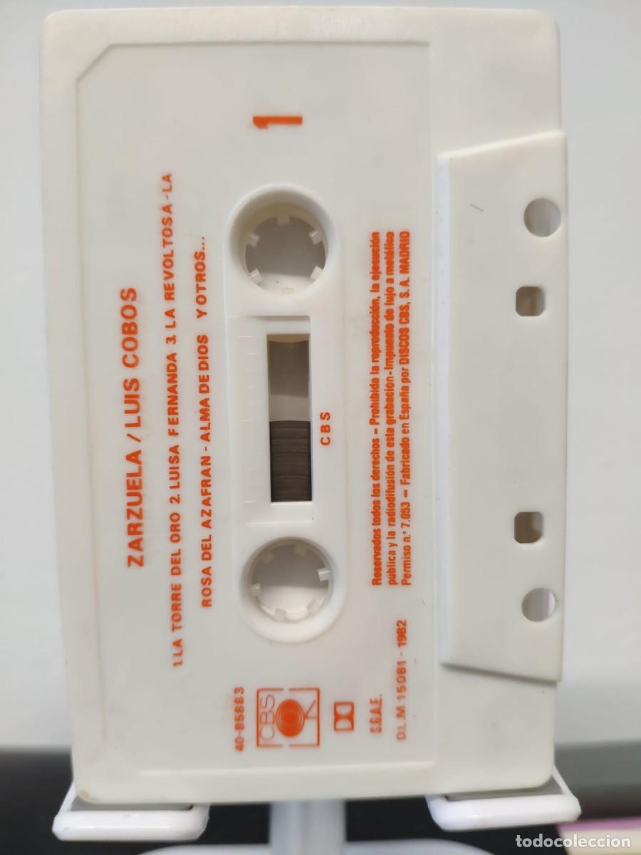 Casetes antiguos: Luis Cobos - Zarzuela (Cassette) - Foto 3
