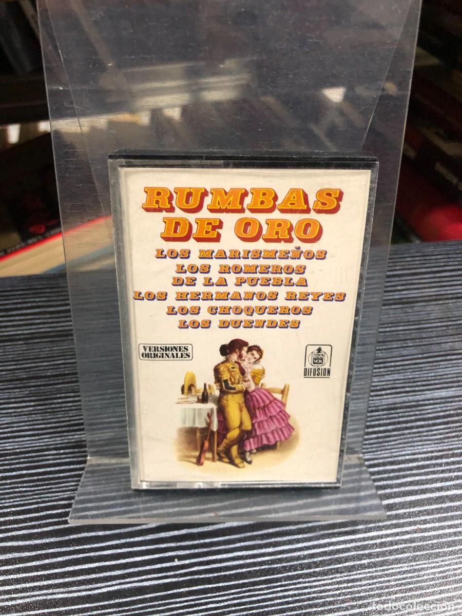 Casetes antiguos: Rumbas de Oro Varios (Los Marisme&ntilde;os, Los Romeros de La Puebla, etc.)