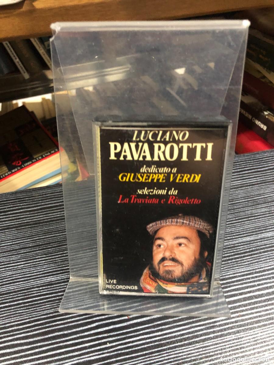 Casetes antiguos: Dedicato a Giuseppe Verdi (La Traviata e Rigoletto) Luciano Pavarotti