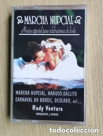 Casetes antiguos: CASETE - MARCHA NUPCIAL - RUDY VENTURA
