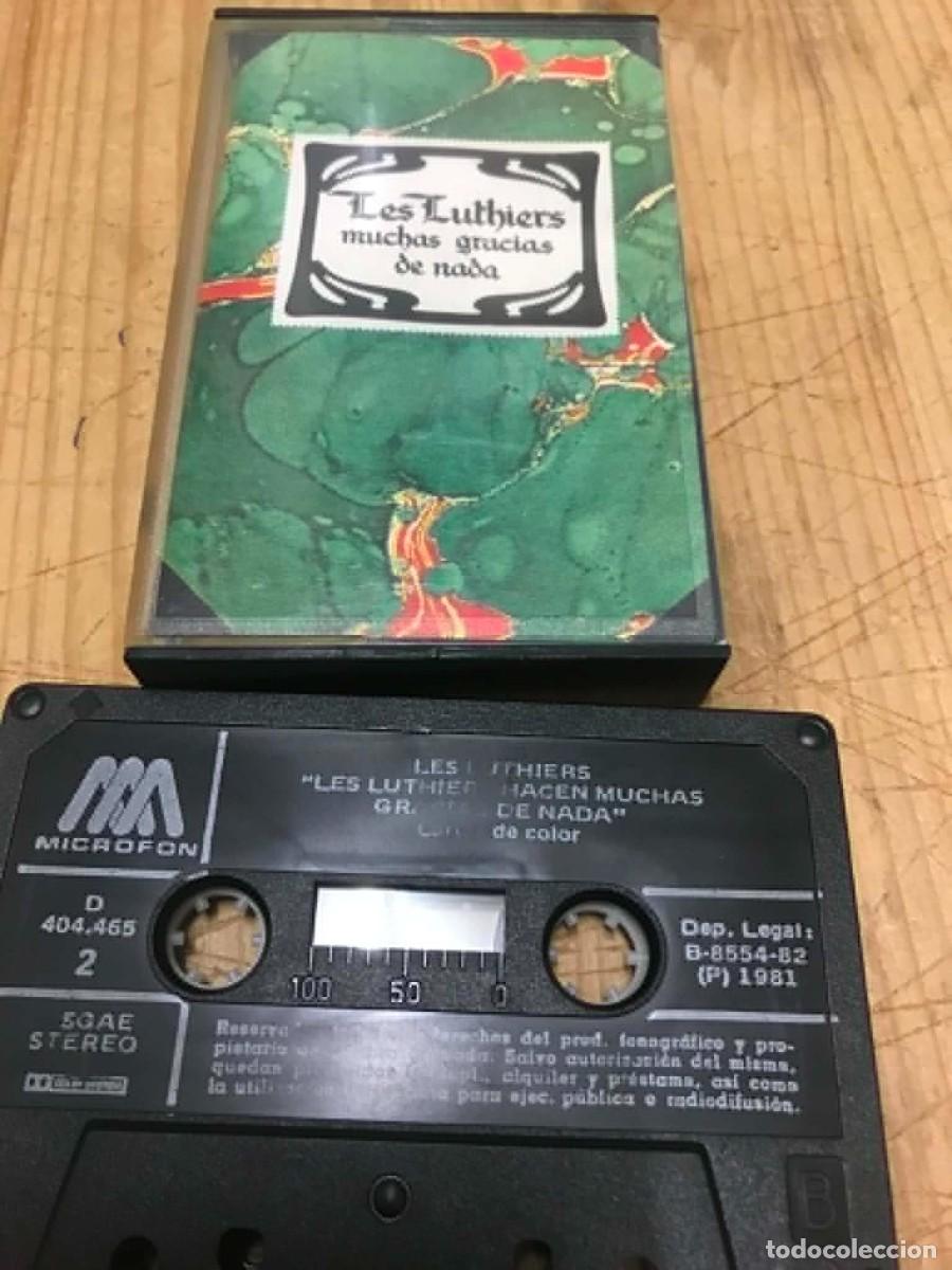 Casetes antiguos: Les Luthiers - Muchas Gracias De Nada (Cass, Album)