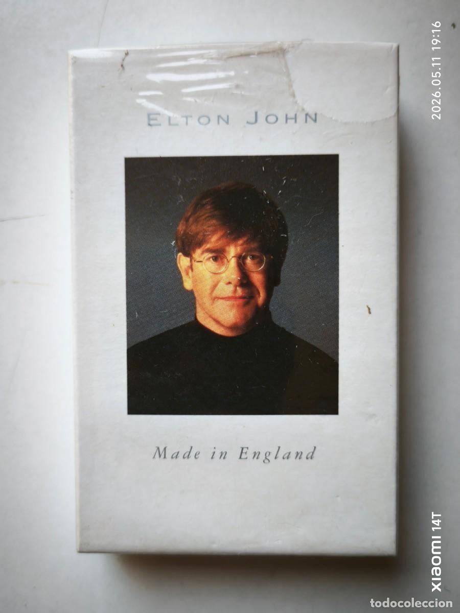 Old Cassettes: ELTON JOHN-MADE IN ENGLAND (ROKET 526 185-4) CASETE12