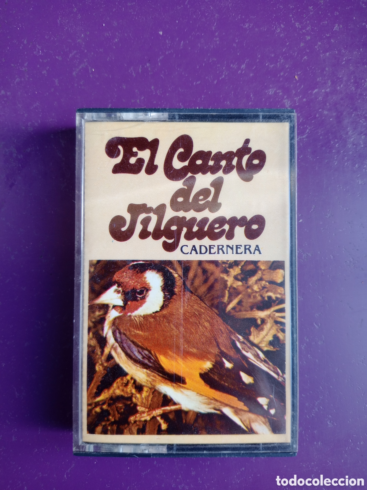 Casetes antiguos: EL CANTO DEL JILGUERO - CADERNERA - CASETE CARDISC 1979 - TRINOS DE PAJAROS