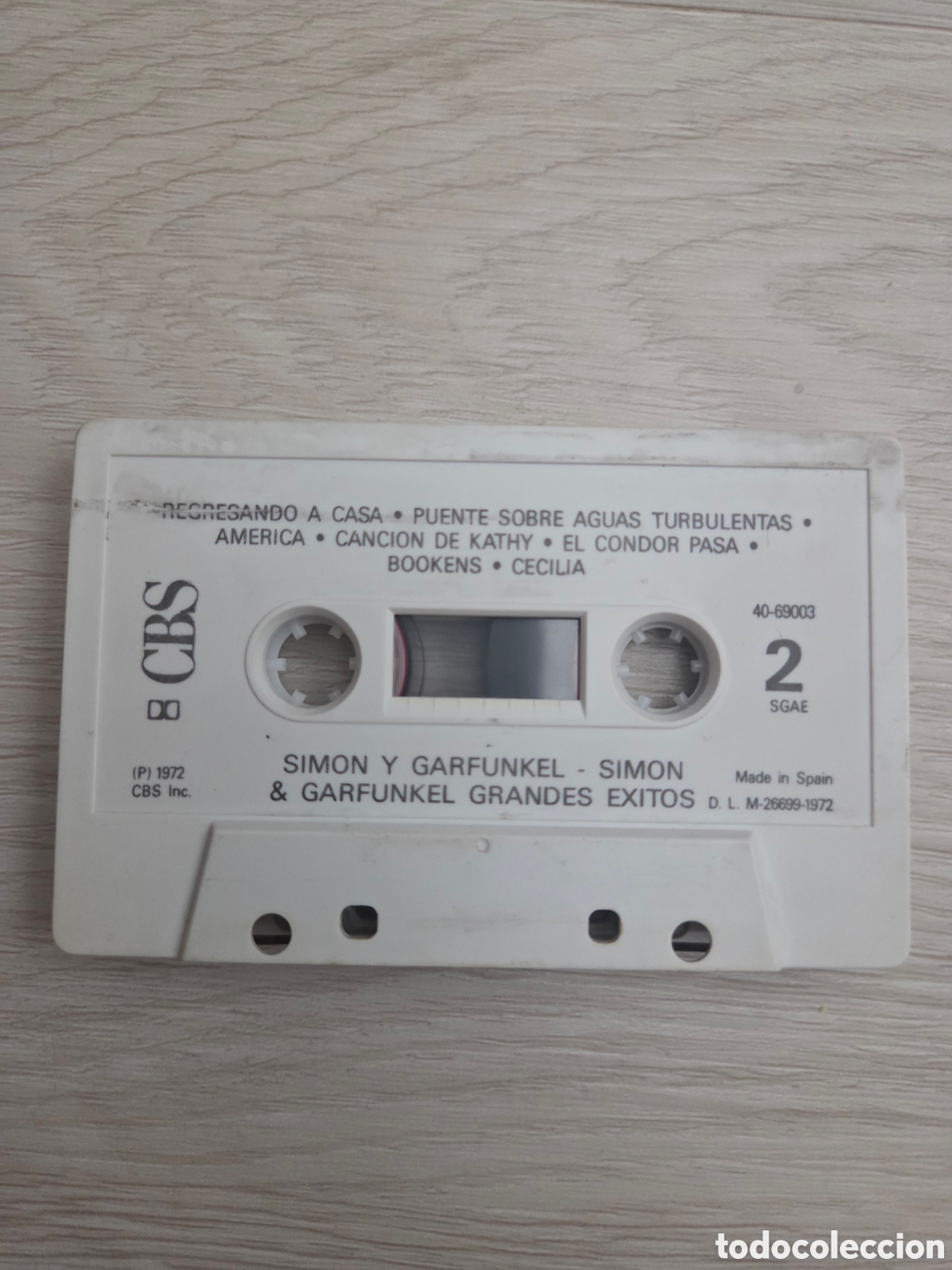 Casetes antiguos: Cassette simon y garfunkel grandes exitos - Foto 5