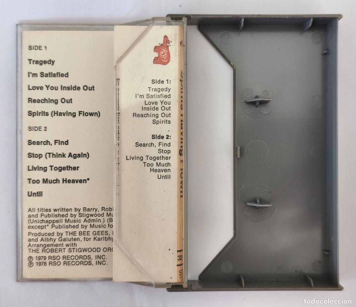Casetes antiguos: BEE GEES - SPIRITS HAVING FLOWN - Foto 2
