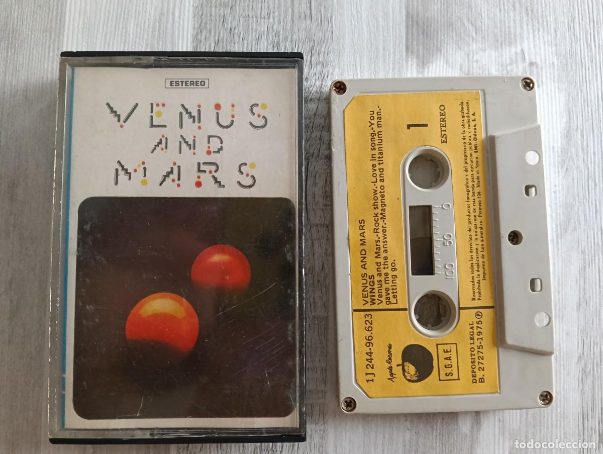 Casetes antiguos: Venus And Mars - Wings . Paul McCartney . Casete