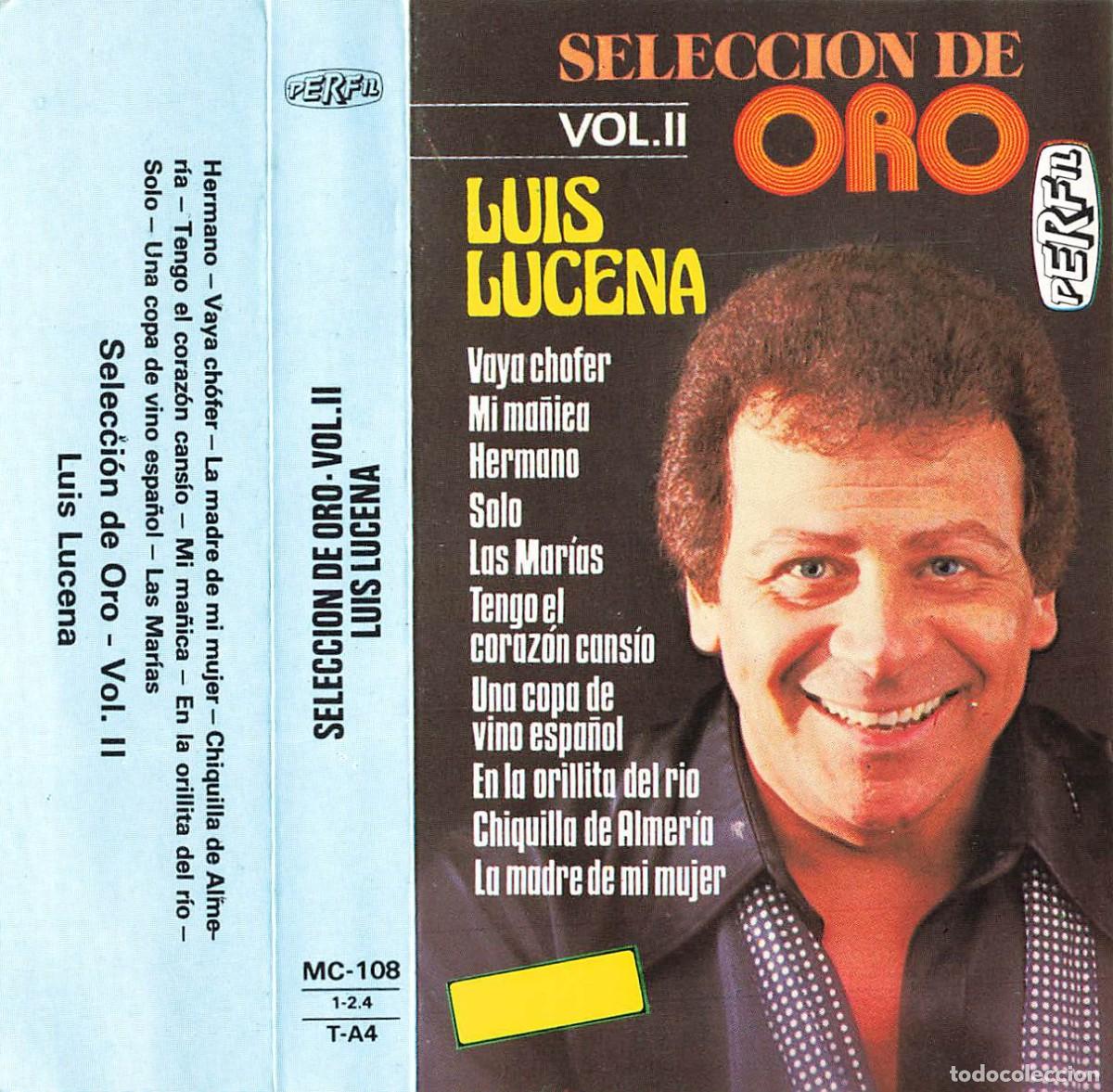 Casetes antiguos: Luis Lucena - Selecci&oacute;n de Oro Vol. II (Cassette)