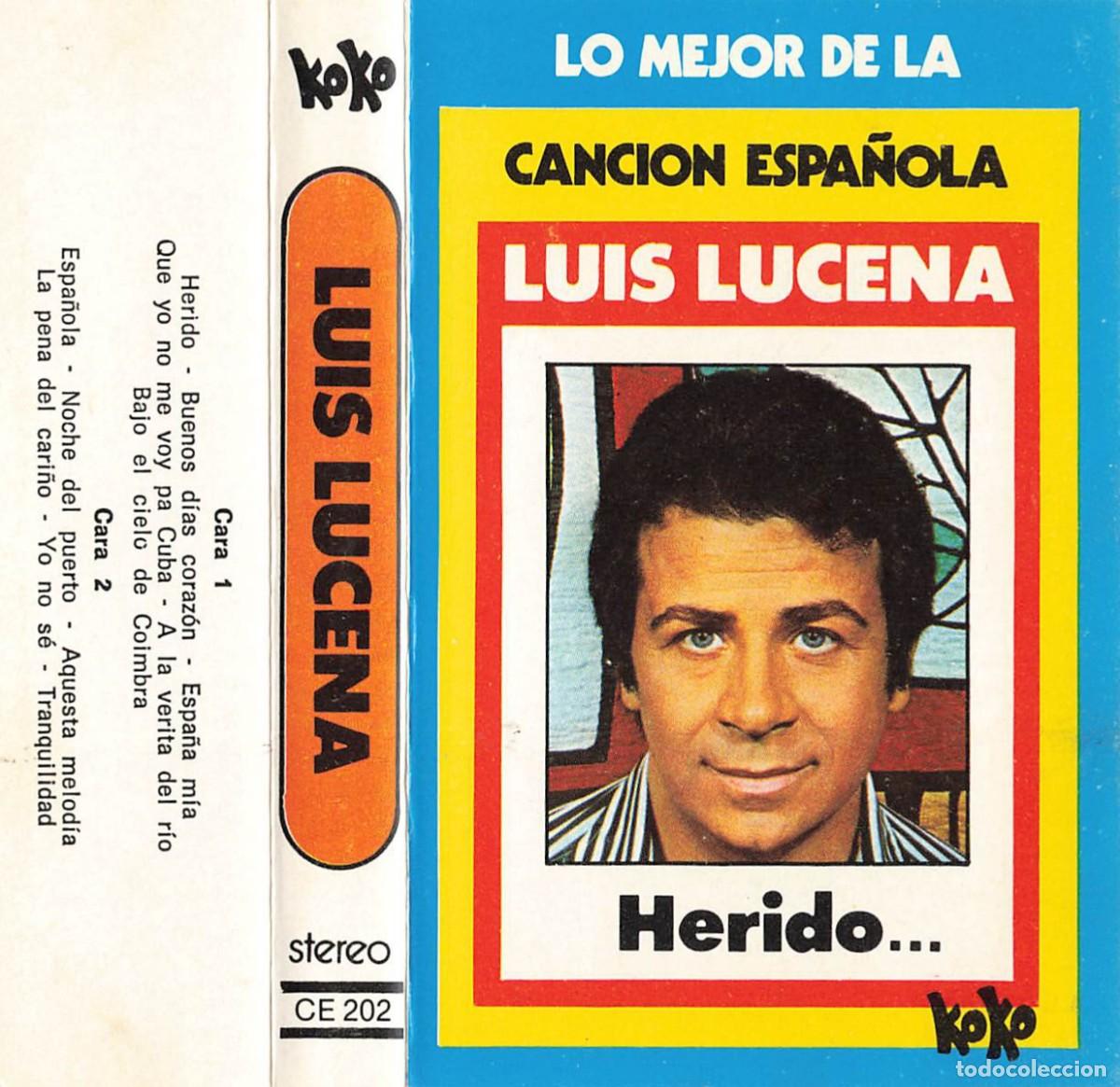 Casetes antiguos: Luis Lucena - Lo Mejor de la Canci&oacute;n Espa&ntilde;ola (Cassette)