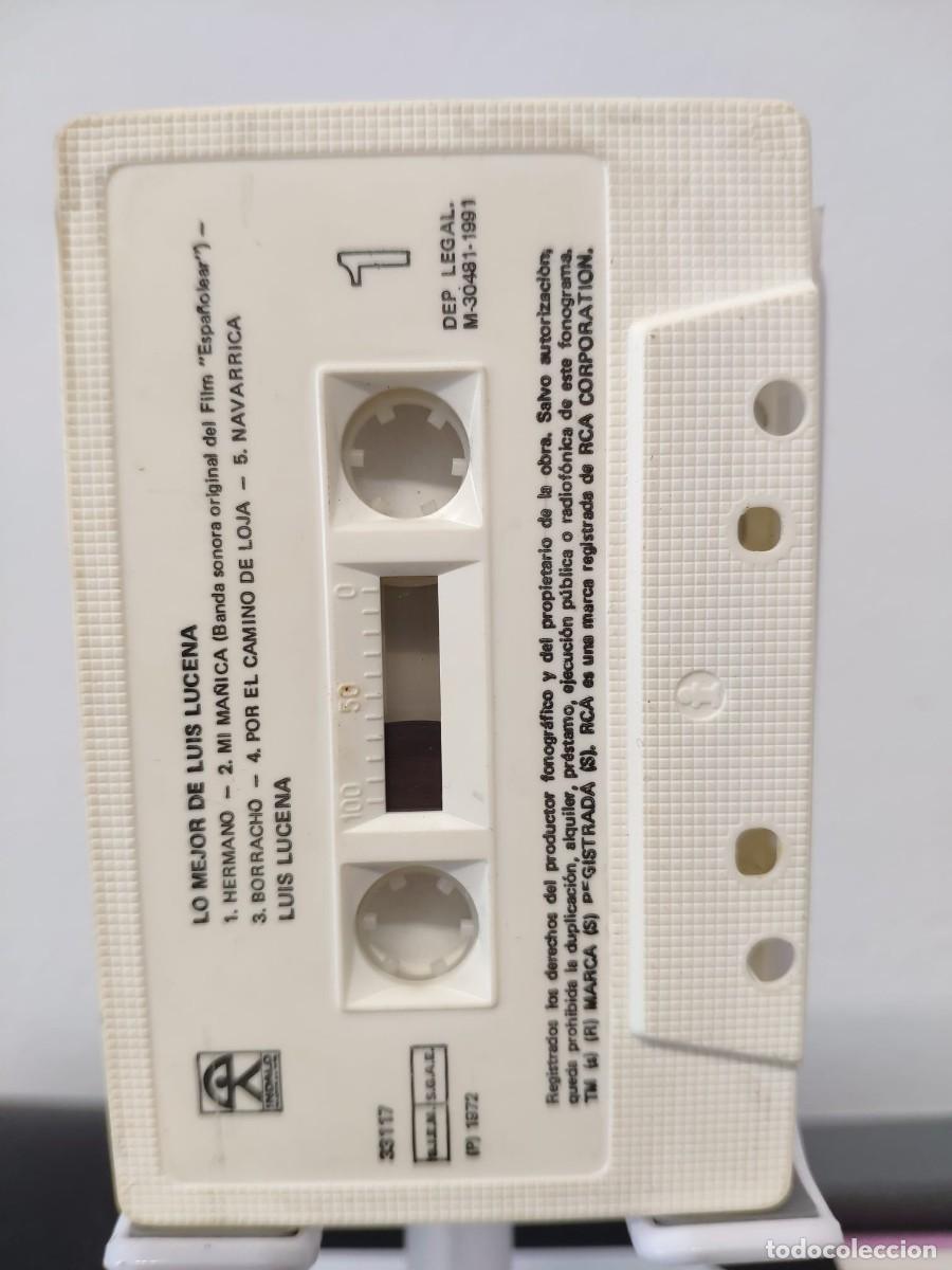 Casetes antiguos: Luis Lucena - Lo Mejor (Cassette) - Foto 3