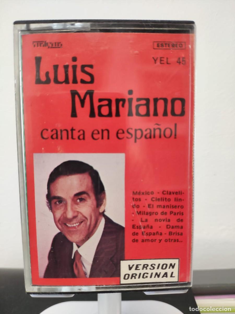 Casetes antiguos: Luis Mariano - Canta en Espa&ntilde;ol (Cassette)