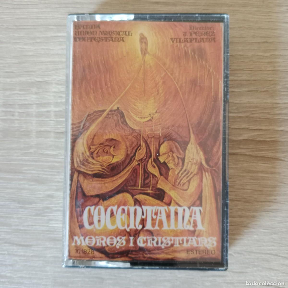 Casetes antiguos: CONCENTAINA MOROS I CRISTIANS -BANDA U. MUSICAL CONTESTANA- CASSETTE - DIAL DISCOS S.A. - A&Ntilde;O 1984.