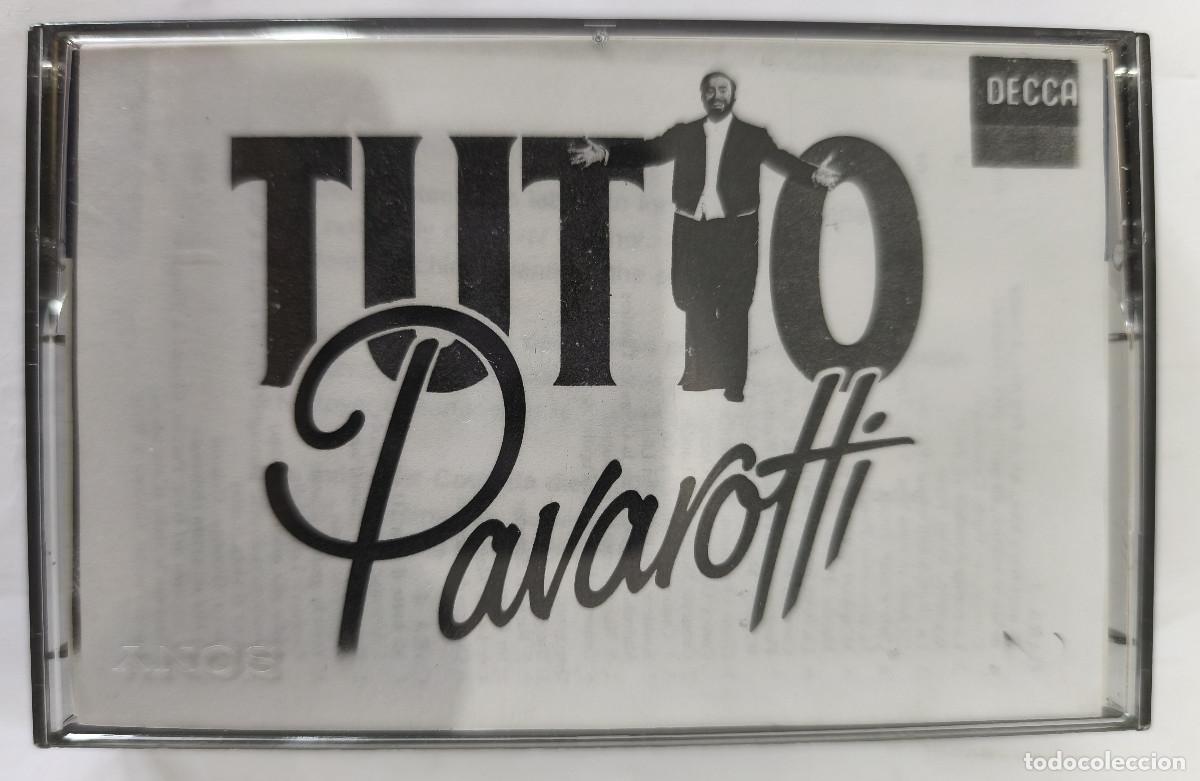 Casetes antiguos: TUTTO PAVAROTTI - SONGS AND ARIAS 2 - DECCA