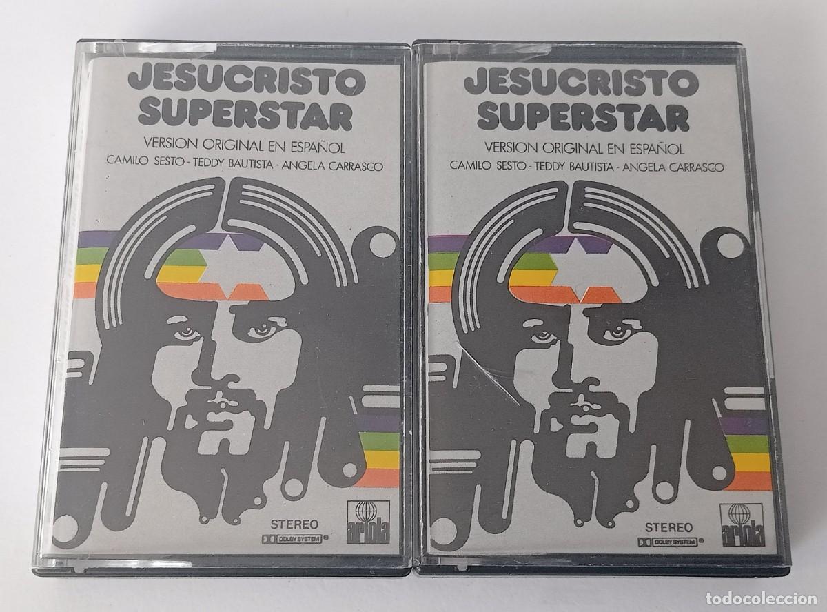 Casetes antiguos: DOBLE CASSETTE B.S.O. JESUCRISTO SUPERSTAR (VERSI&Oacute;N ORIGINAL EN ESPA&Ntilde;OL)